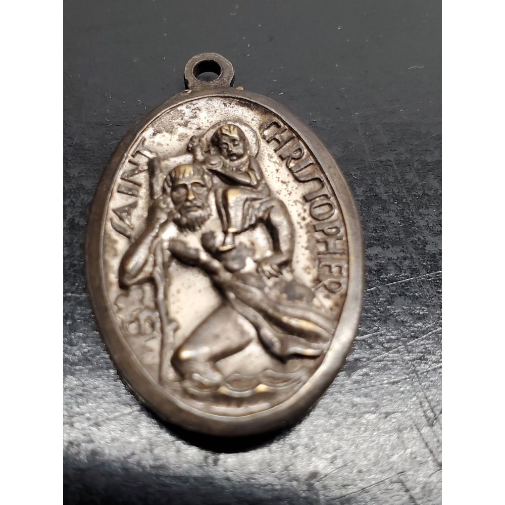 Vintage Saint Christopher‎ Medal